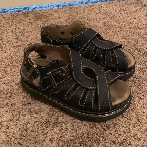 Dr Martens Bark Grizzly Sandals 